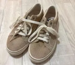 バンズ/VANS コーデュロイスニーカー　ベージュ　24㎝