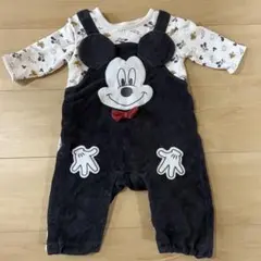 Disneybabyミッキーマウスロンパース 70 コーデュロイ