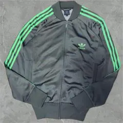 63 希少色adidas 06年製 トラックジャケット M 00s ATP緑
