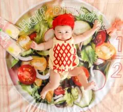 ハーフバースデー サラダマット