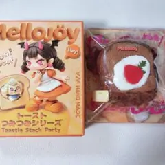 Mellojoy トーストつみつみシリーズ【森のあかずきん】スクイーズ