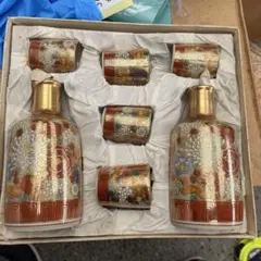 ポン様専用(3/16まで取り置き)6 九谷焼 お猪口と酒器セット