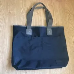 BEAMS トートバッグ ネイビー