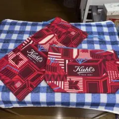 Kiehl's キールズ ノベルティ ポーチ 巾着袋 2点セットのサムネイル