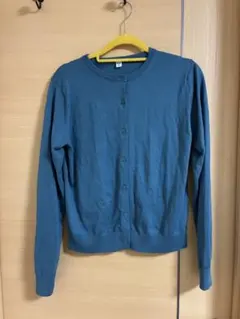 UNIQLO クルーネックカーディガン UVカット M