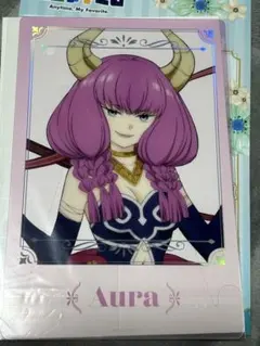 エニマイくじ　葬送のフリーレン　Ｇ賞クリアポスター　アウラ