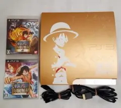 PS3 プレイステーション3本体 GOLD EDITION ワンピース SONY