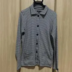 agnès b. ボーダー　カーディガン サイズ3