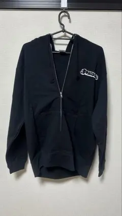 【新品未使用】ユナイテッドアスレ 10oz ジップパーカー L 黒 ポプシ