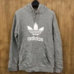 即決 アディダスオリジナルス パーカー グレー M