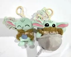 海外限定 Miniso スターウォーズ グローグー キーリング 3点セット
