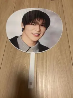 Snow Man 目黒蓮　うちわ　SnowMan ドームツアーRAYS