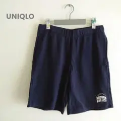 UNIQLO ユニクロ スウェット ハーフパンツ ショートパンツ ネイビー M