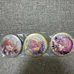 あんスタ 姫宮桃李 カプセル缶バッジ カプ缶 3個セットのサムネイル