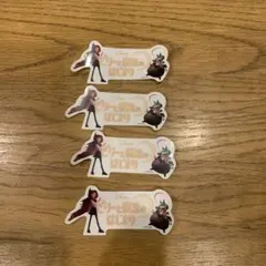 ビリーと魔法のはじまり ステッカー 4枚セット