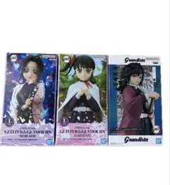 鬼滅の刃 フィギュアセット 胡蝶しのぶ カナヲ 冨岡義勇