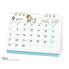 スヌーピー 2026年 卓上カレンダー PEANUTS エコタイプ