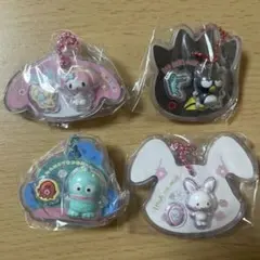 サンリオ パッケージチャーム ハンギョドン バツ丸 マイメロ ウィッシュミーメル