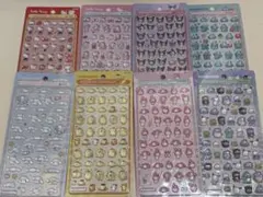 [正規品]ボンボンドロップシールミニ　サンリオ8点セット