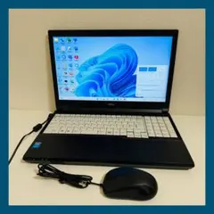 S270 富士通ノートパソコンi5高速SSDサクサクWindows11オフィス付 Y255 富士通ノートパソコン i5高速WEBカメラSSDサクサク動くWin11