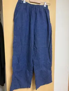 FLAX 古着　スラックス　リネンイージーパンツ90s 00sヴィンテージのサムネイル