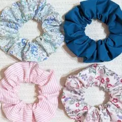 AG4個セットシュシュハンドメイド