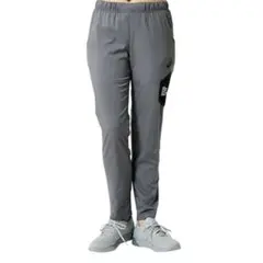 【新品】ASICS トレーニングパンツ XLサイズ グレー