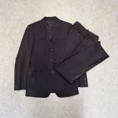 美品】【近年】【BIG】Hugo BOSS 黒 ビジネススーツ セットアップ 