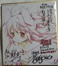 美品】劇場版魔法少女まどか☆マギカ［新編］ 叛逆の物語 入場者特典