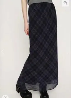 SLY SHEER CHECK SKIRT シアーチェックスカートのサムネイル