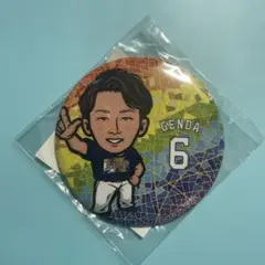 西武ライオンズ　源田壮亮　缶バッジ