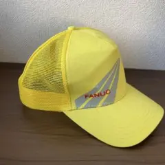 FANUC ファナック イエロー メッシュキャップ キャップ 企業 帽子