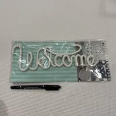 カリフォルニアスタイル 文字ロープ Welcome