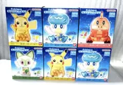 【新品未開封】ポケモン クリスタルコット 4種6個セット