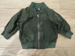 カーキ/オーブグリーン ジッパー付きジャケット