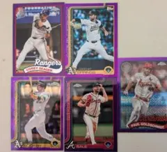 Topps Purple シリアル入り