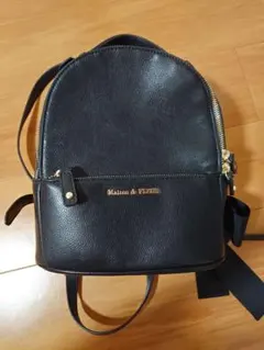 メゾンドフルール　リュックMサイズ　黒