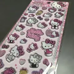 キャンディー　グリッター　ステッカー　キティ
