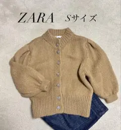 zara ケーブルニット