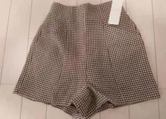 新品　エムズエキサイト　柄ショートパンツ
