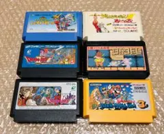 【FCソフト6本セット・任天堂・ファミコン】tja