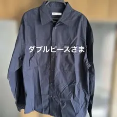 未着用ZARA 紺シャツ　Ｌ〜ＬＬ