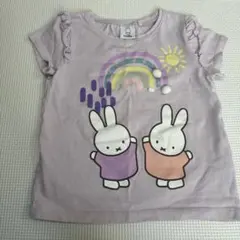 next ネクスト　miffy 虹と太陽のTシャツ