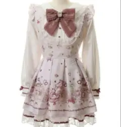 LIZLISA Many Hearts Afternoontea柄セットアップ