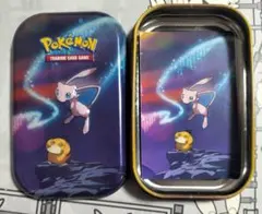 【海外】ミュウ　缶ダメカンケース　mini tin ポケモンカード