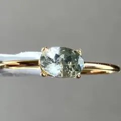 トルマリンのオーバルファセットリング260204