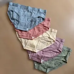 ショーツ　パンツ　5枚セット　綿　カラフル　ストレッチ素材