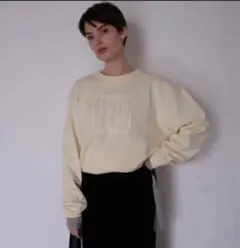 dich henderson スウェット　トレーナー　アイボリー dich henderson スウェット