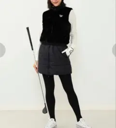 BEAMS GOLF レディース ベスト ブラック新品タグ付き BEAMS GOLF レディース ベスト ブラック新品タグ付き スポーツ