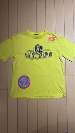 ZARA蛍光イエロー Tシャツ